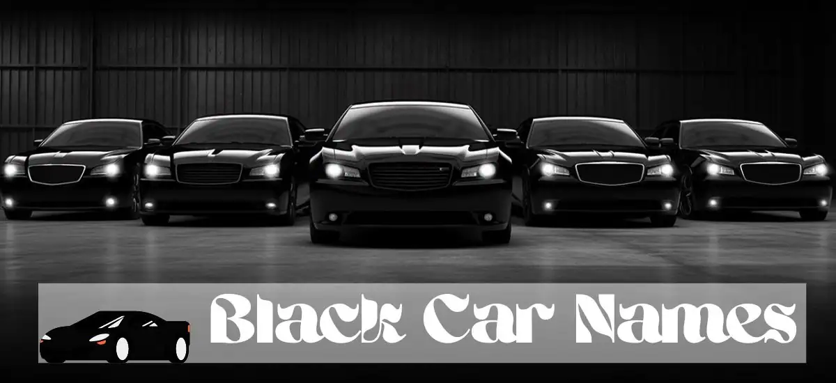 Black Car Names: Rev Up Your Ride With The Perfect Name
